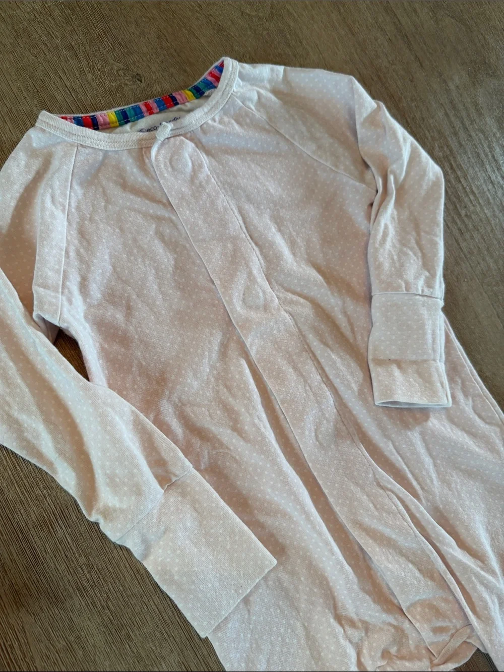 Magnetic Me Light Pink One-Piece Footed Pajama